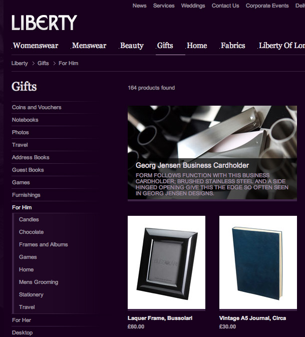 Georg Jensen Card Holder on Chess Board - Client: Liberty Plc